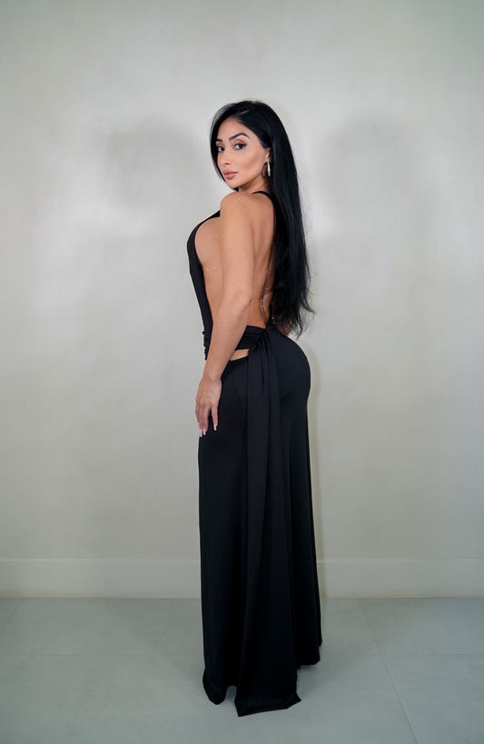Alara Black Maxi Dress
