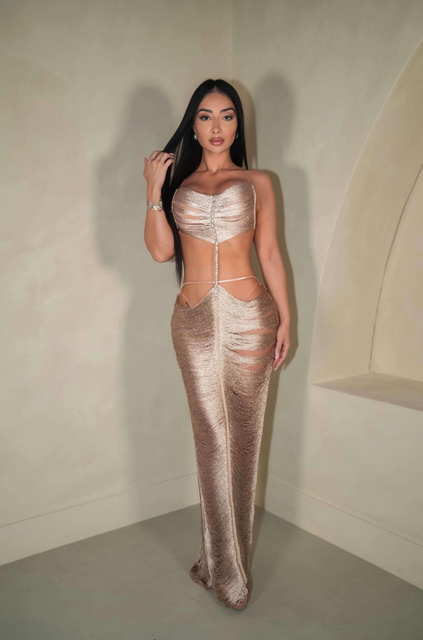 Brianna Rosegold Coverup