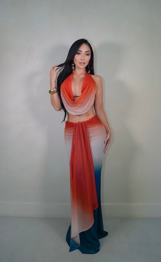 Kiara Maxi Skirt Set