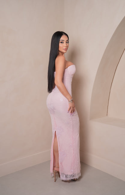 Daniella Pink Maxi Dress