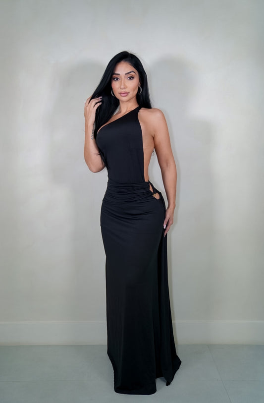 Alara Black Maxi Dress