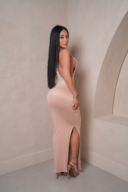 Alexa Beige Maxi